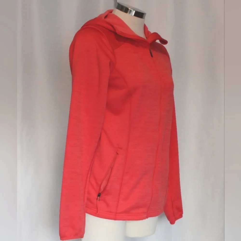 Columbia Women’s Bright Pink Fleece Hoodie – Full Zip, XS - Picture 8 of 10